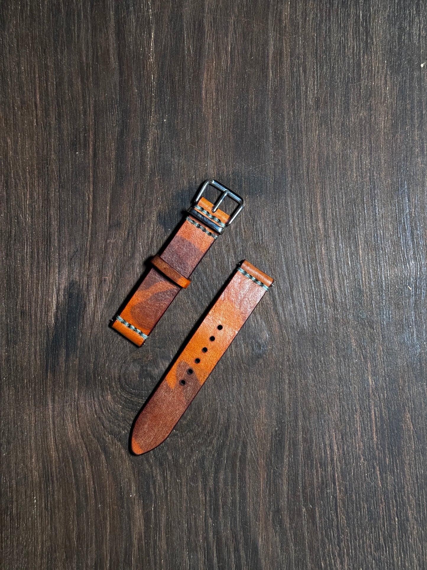 La perla azzurra Leather watch Straps