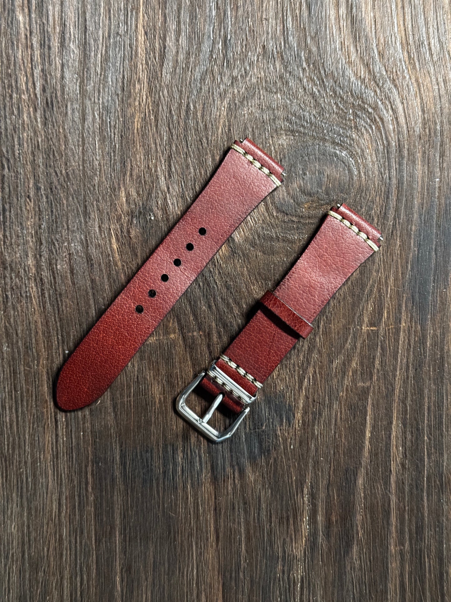 projected watch straps in sturdy leather.