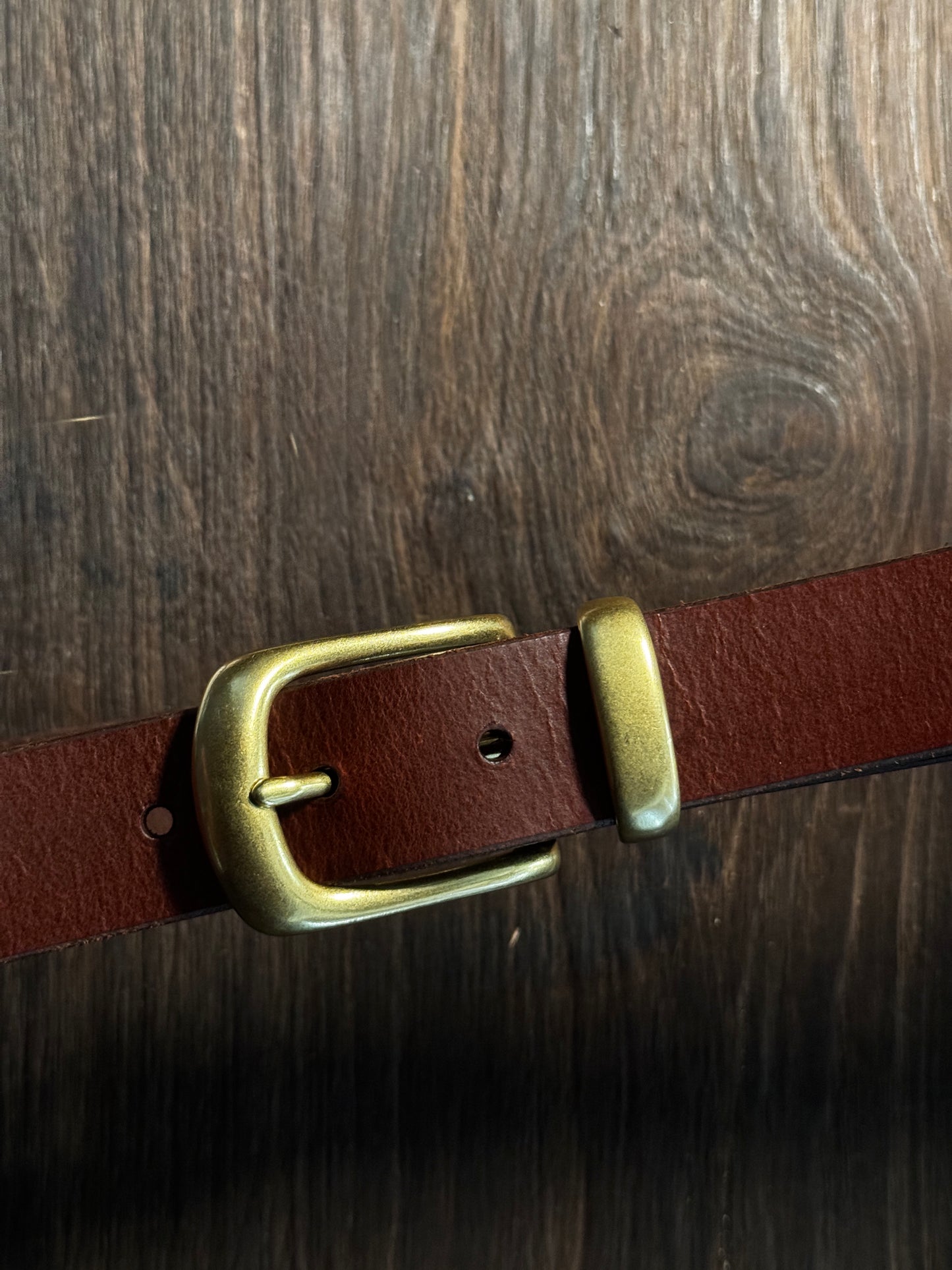 Reddish brown 30/35mm belt