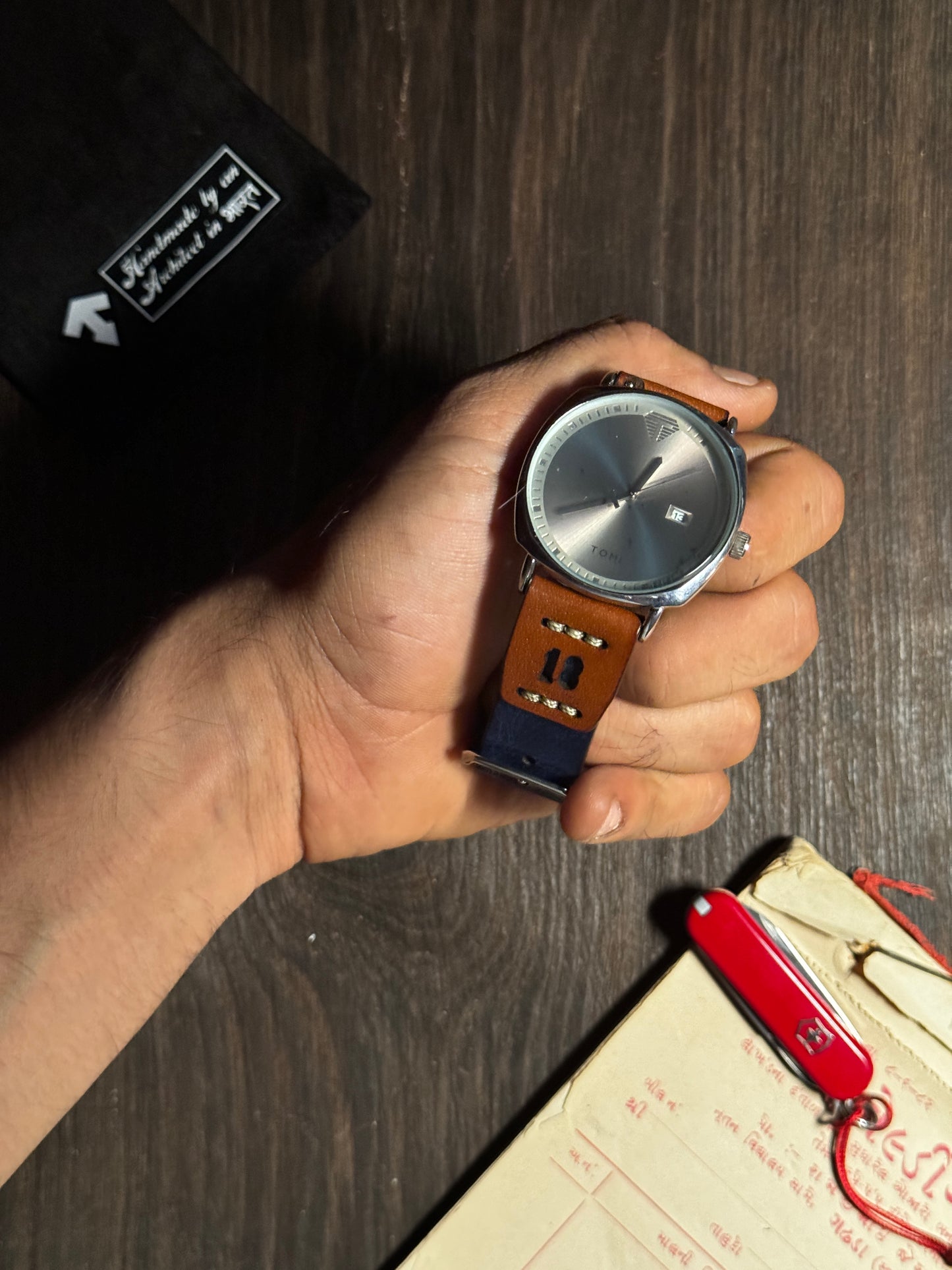 24 hour mark watch straps in sturdy leather