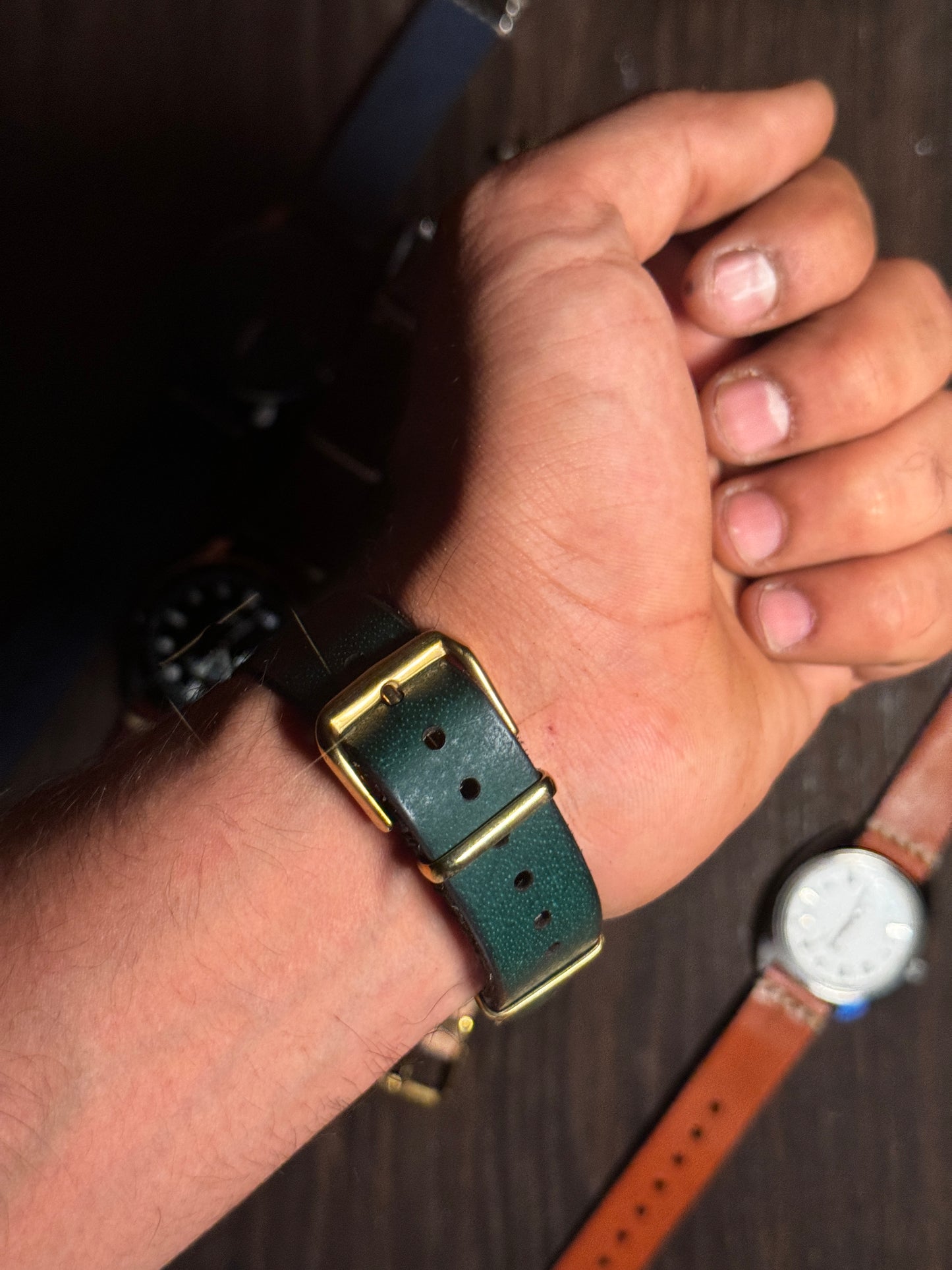 sturdy Leather watch Straps