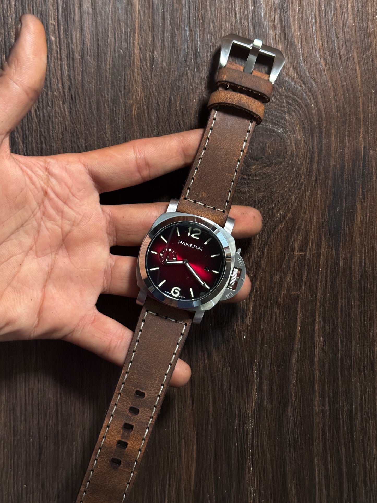 panerai vintage watch straps
