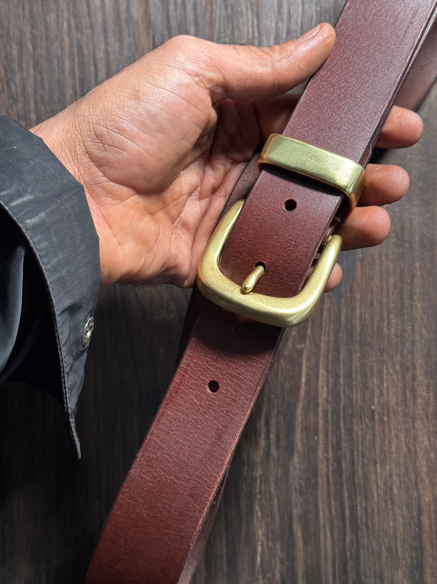 Reddish brown 30/35mm belt