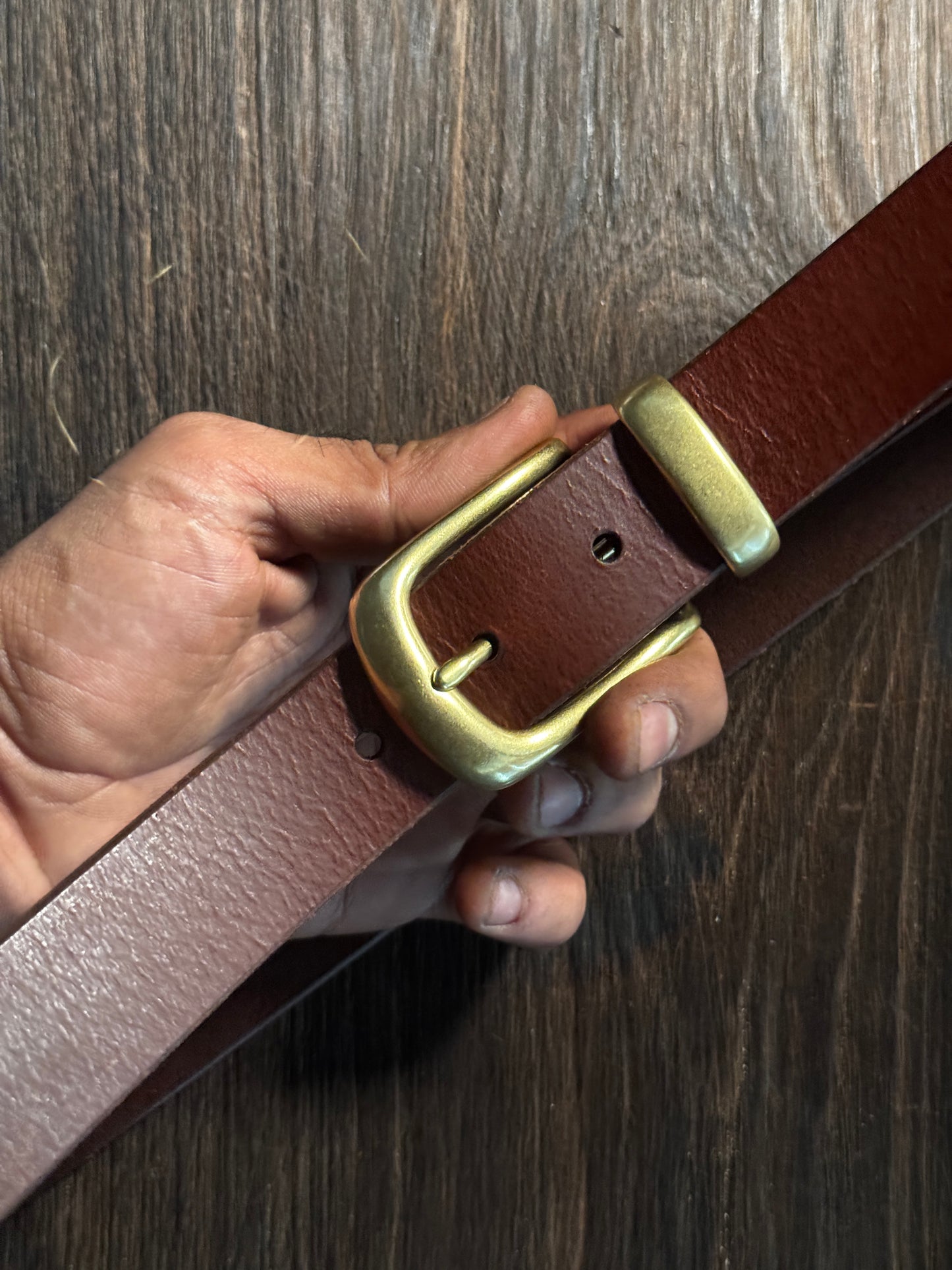 Reddish brown 30/35mm belt