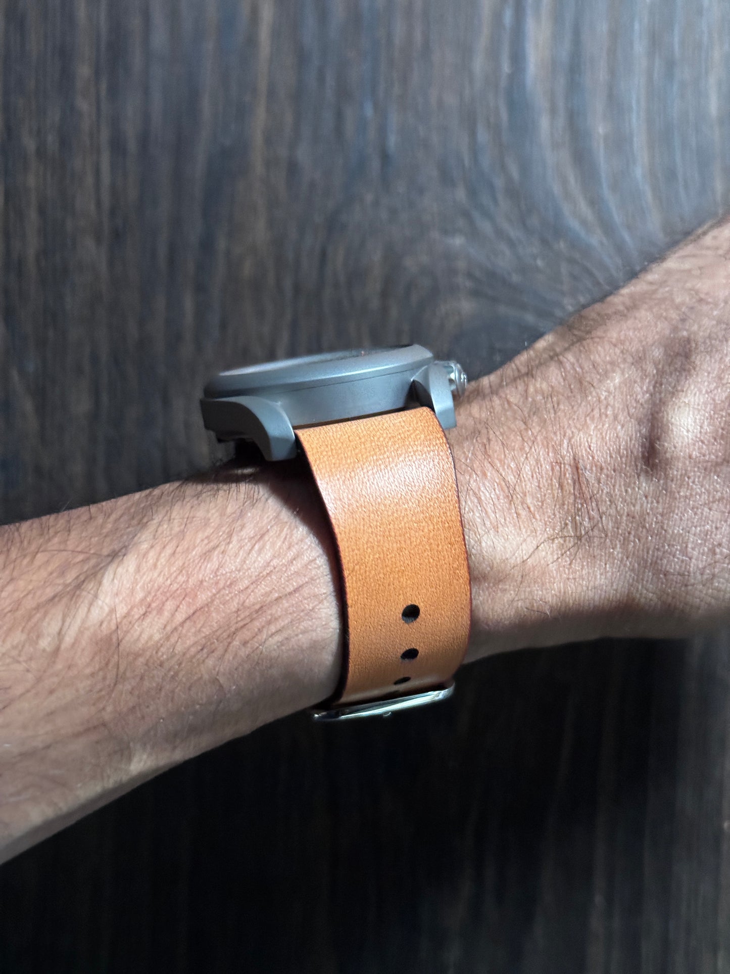 boderry one way nato watch Straps natural color