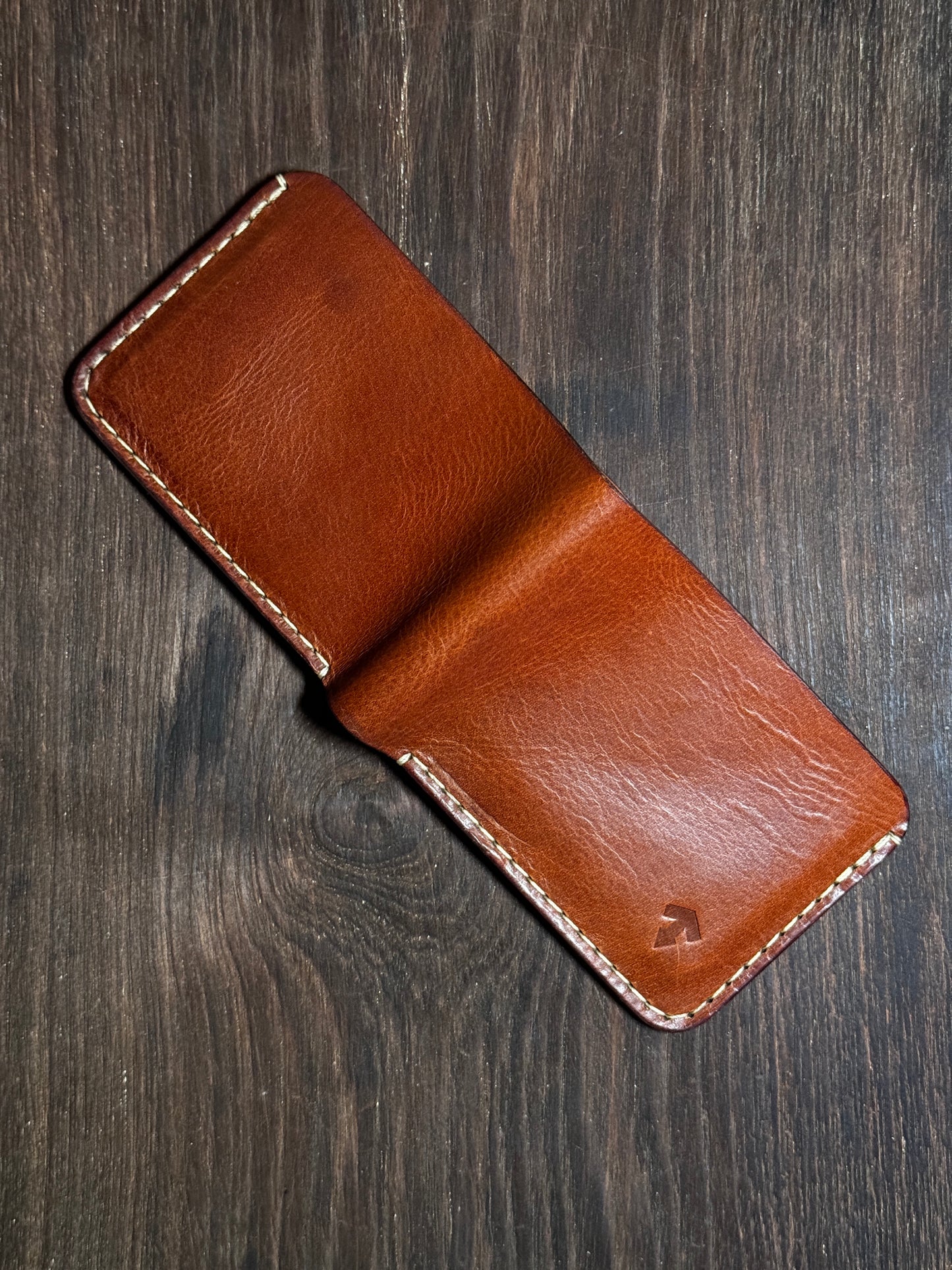 horizontal bi fold wallet 6+1 n 6+2 cash compartment in soft leather