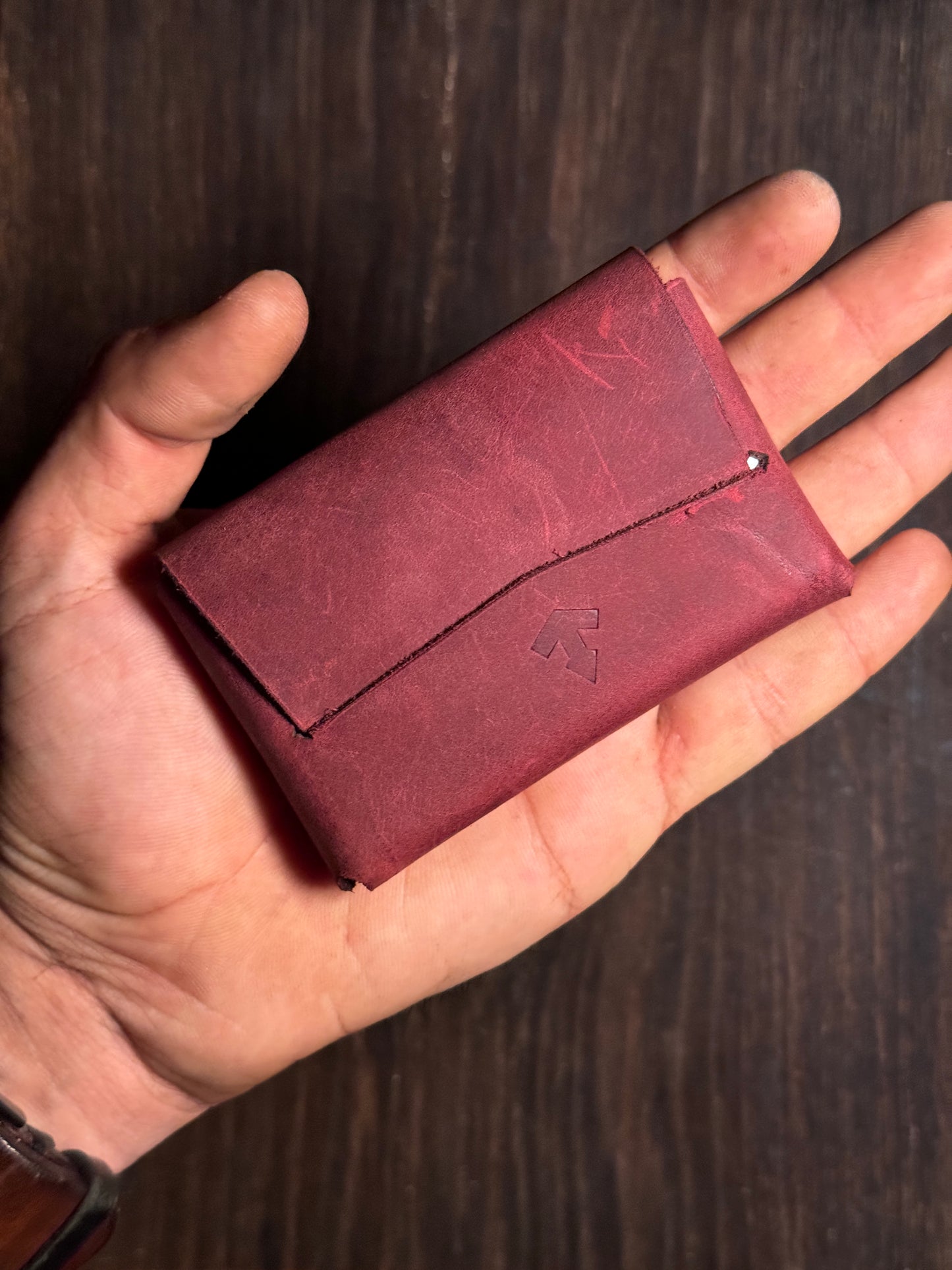 horistitchless card holder for upto 12 cards