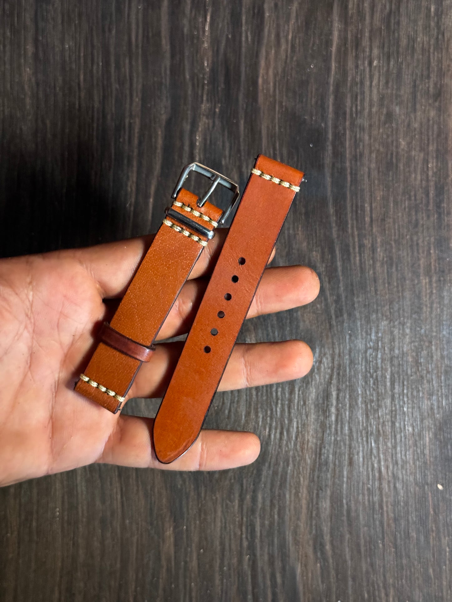 sturdy Leather watch Straps
