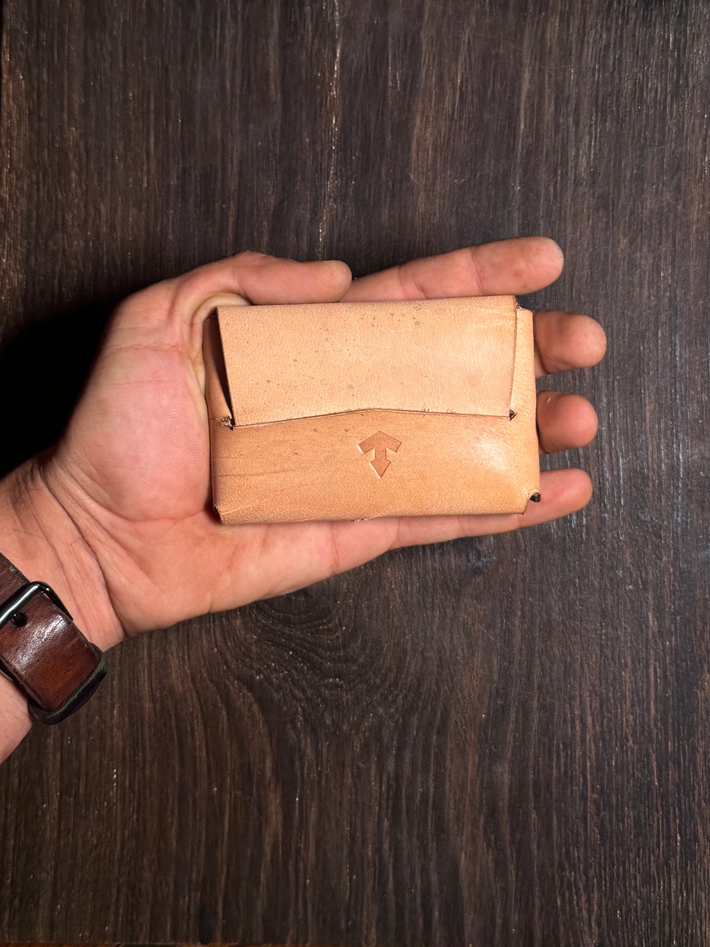 horistitchless card holder for upto 12 cards