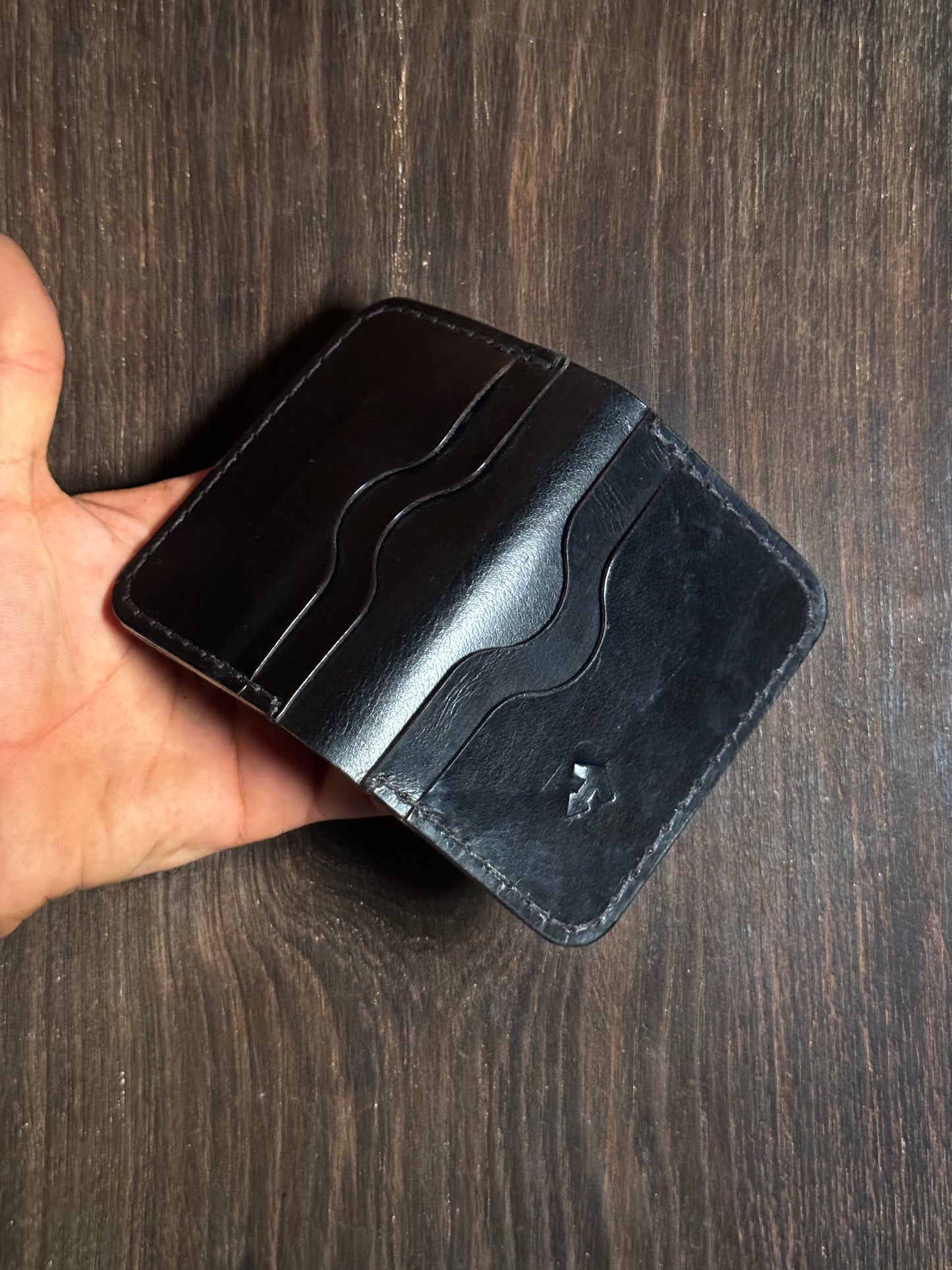 8 cards wallet in soft leather