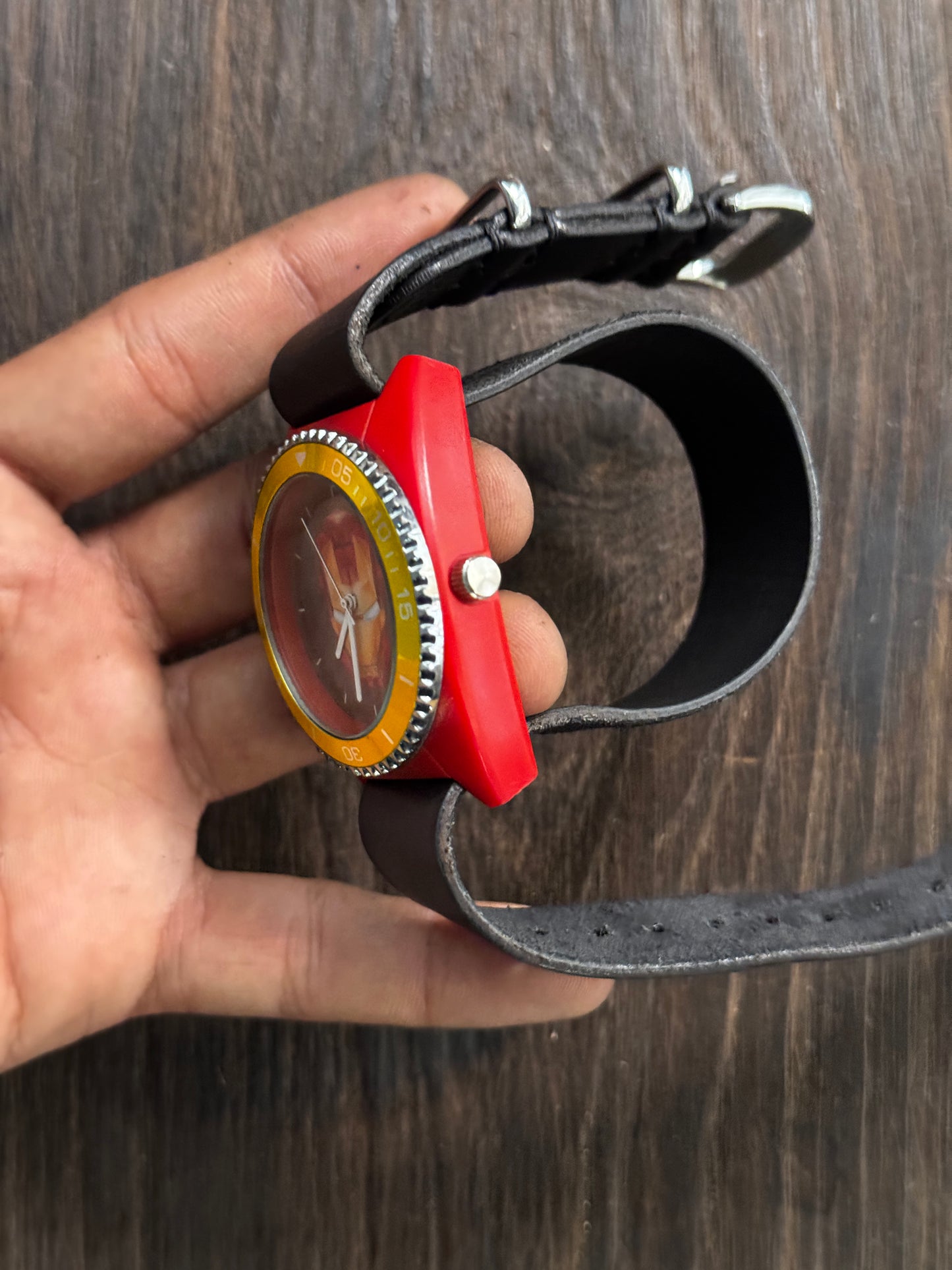 black no pass NATO minerva watch straps