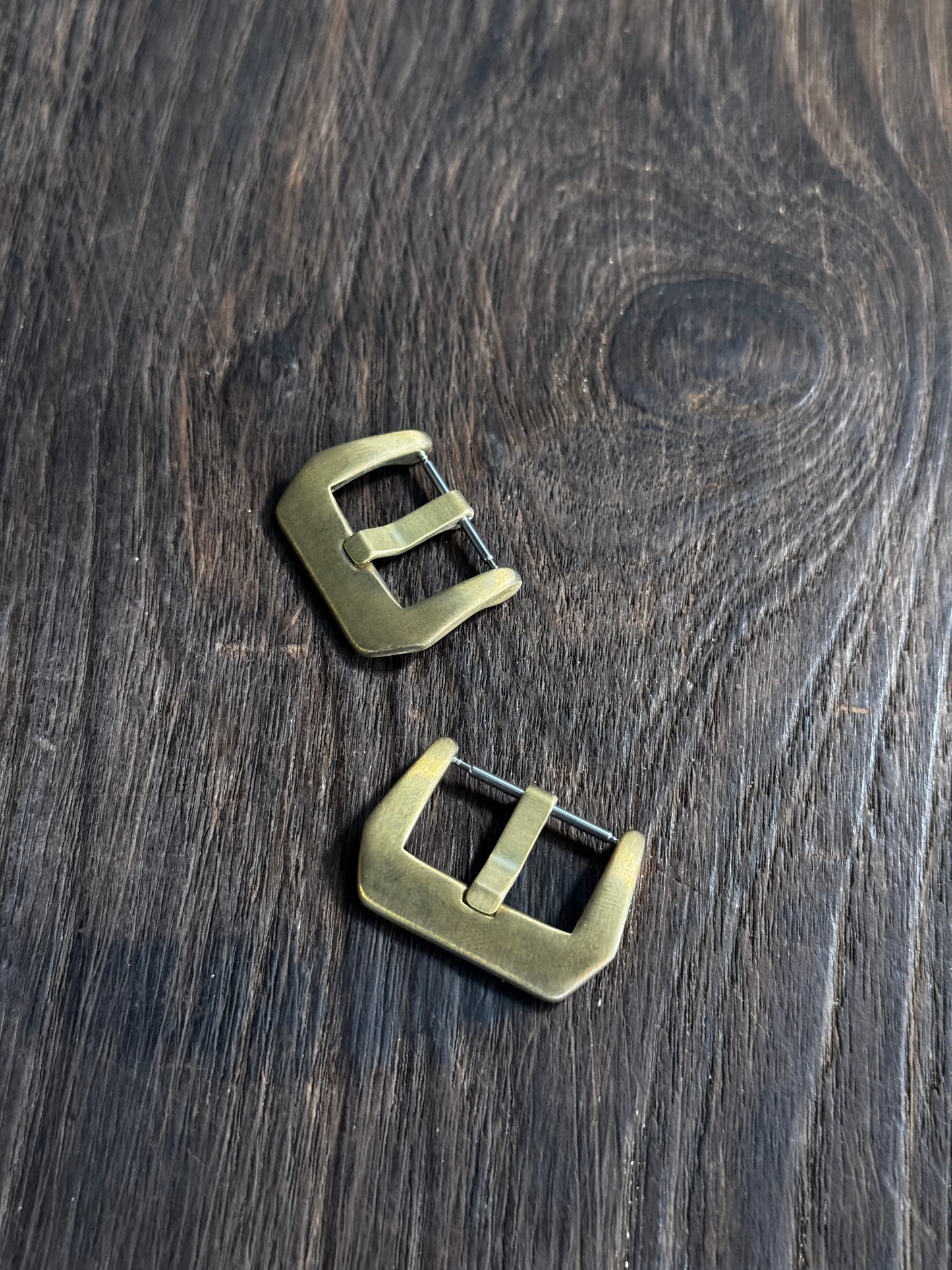 PAM styled brass/bronze watch buckle 20/22mm