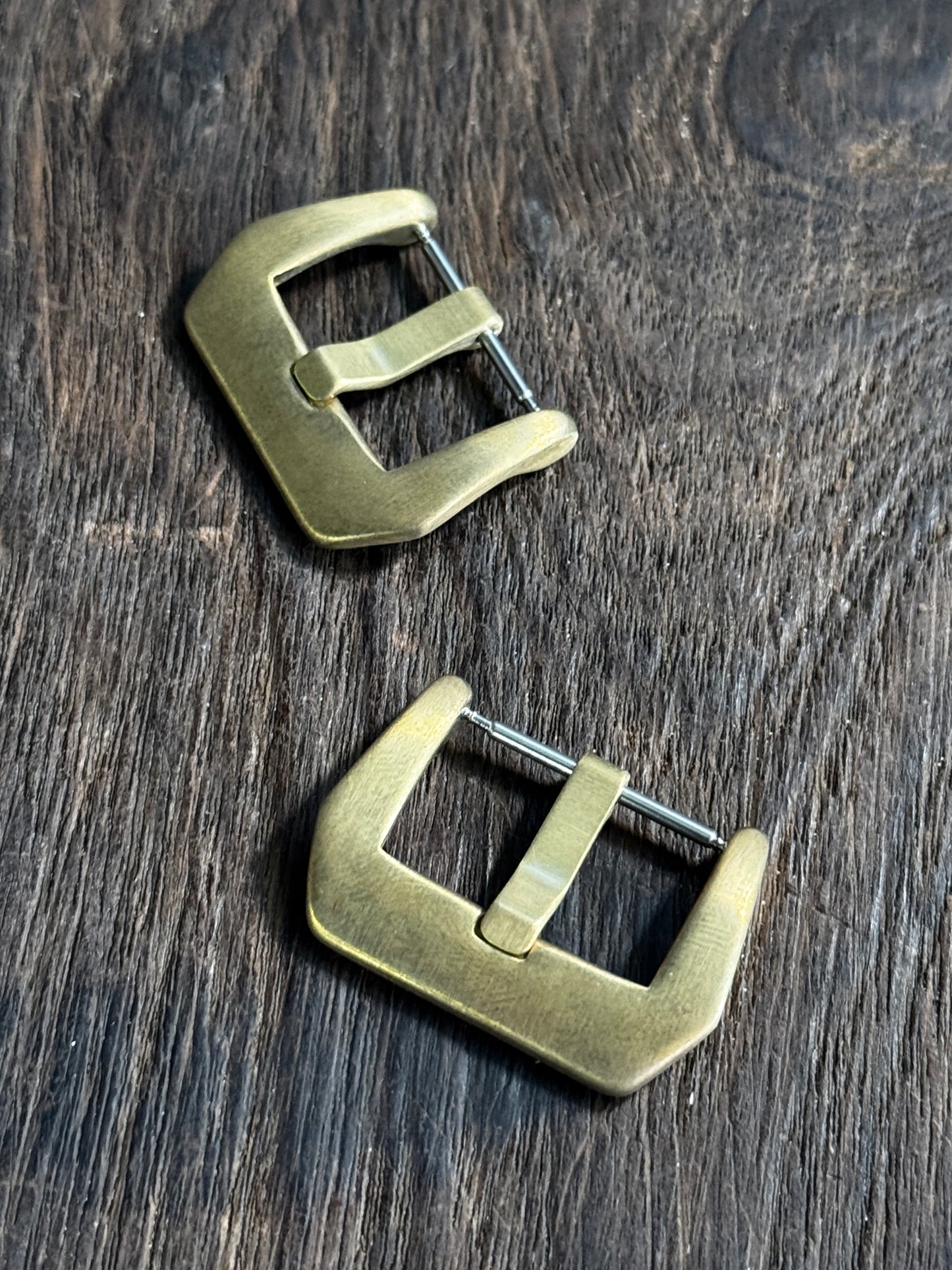 PAM styled brass/bronze watch buckle 20/22mm