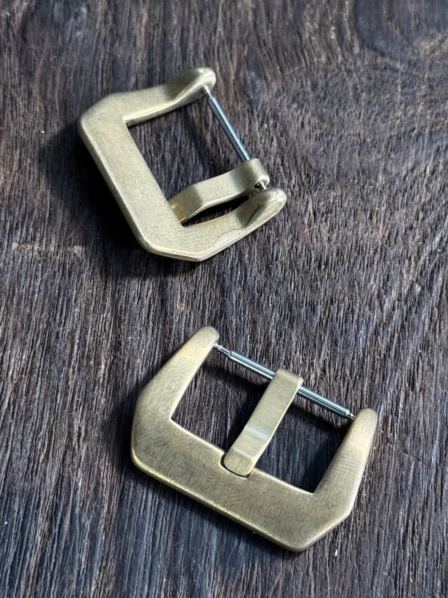 PAM styled brass/bronze watch buckle 20/22mm
