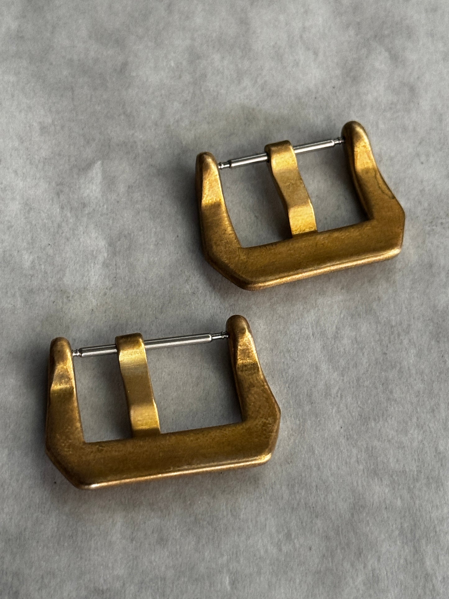 PAM styled brass/bronze watch buckle 20/22mm
