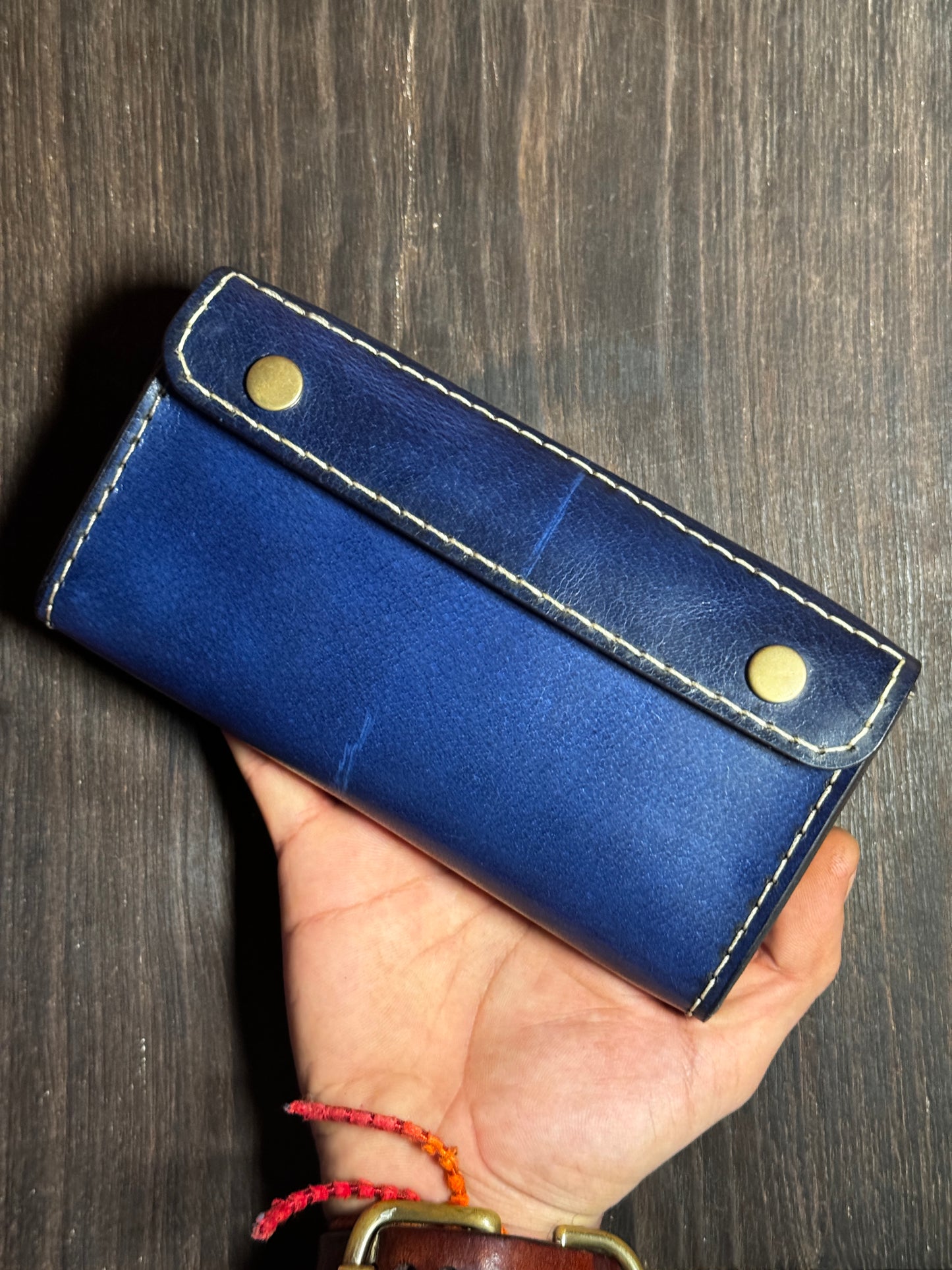 dual phone case in sturdy leather