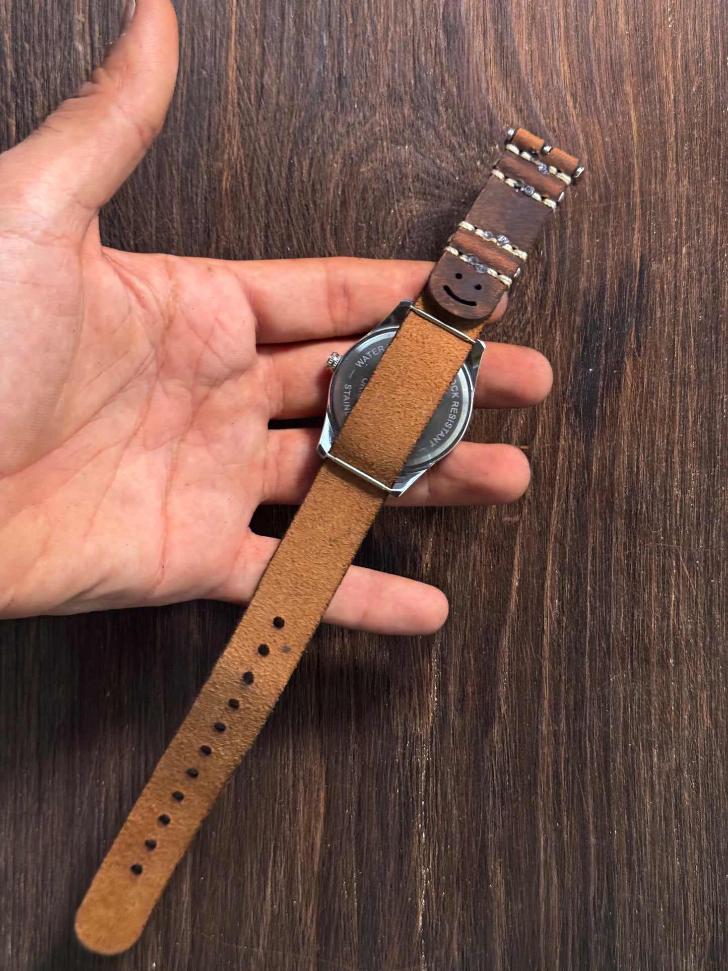 HMT one way pass vintage watch straps