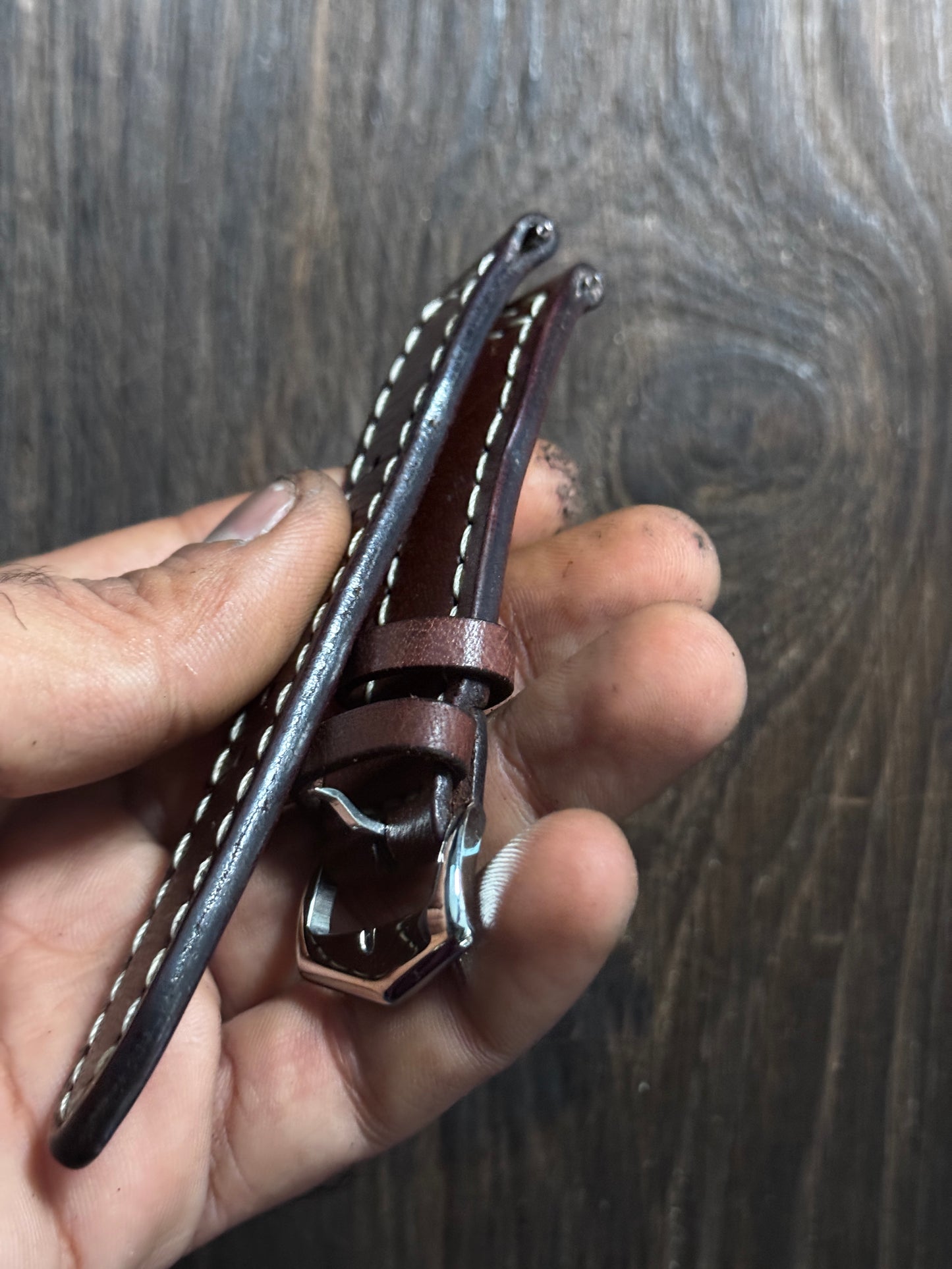 IWC sturdy stitched Leather watch Straps