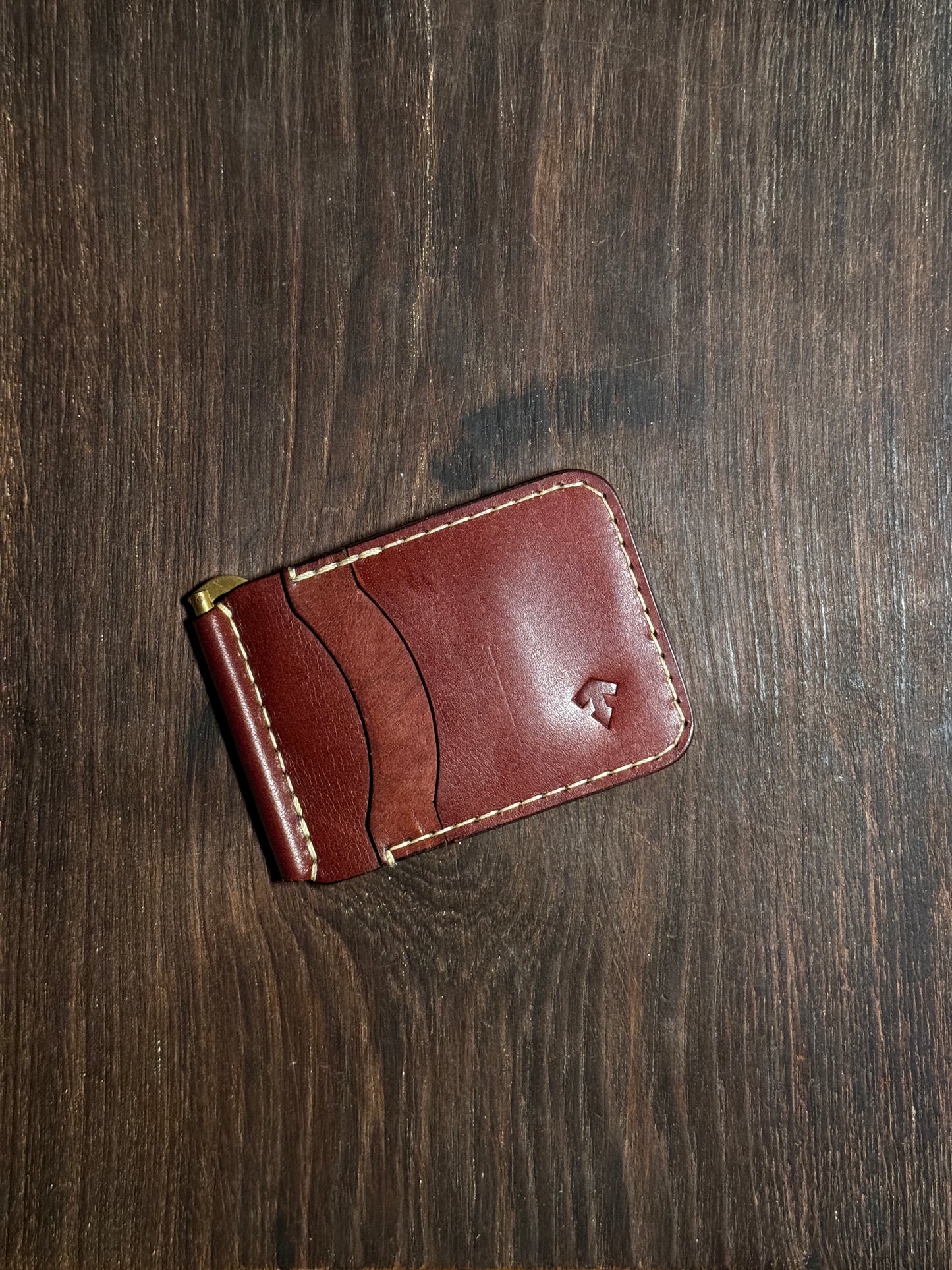 clipper wallet in sturdy leather