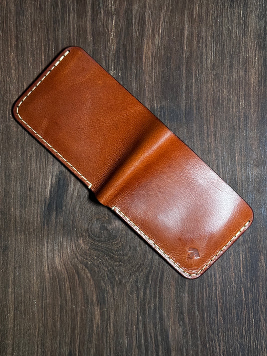 horizontal bi fold wallet 6+1 n 6+2 cash compartment in soft leather