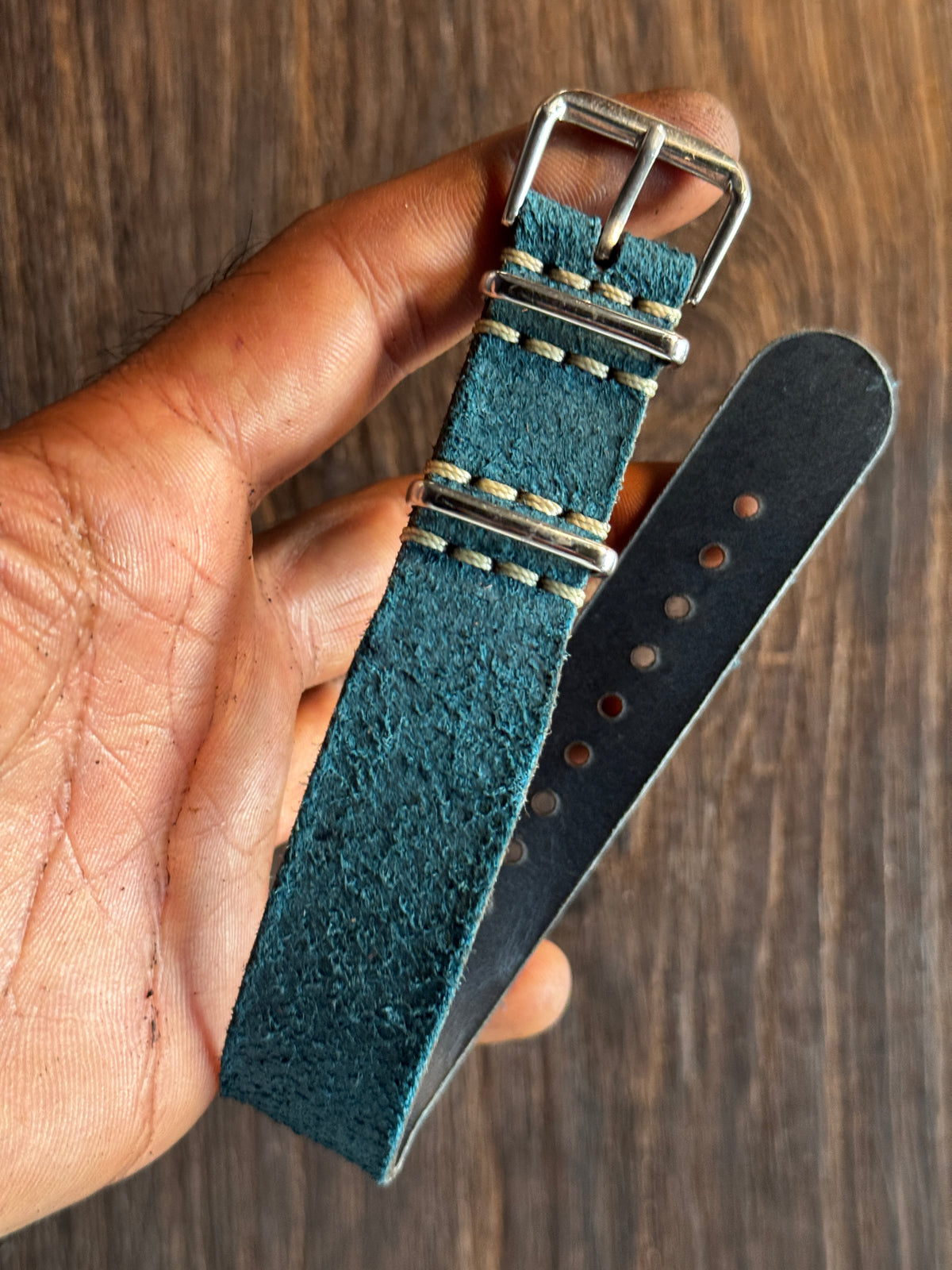 Bluenato suede